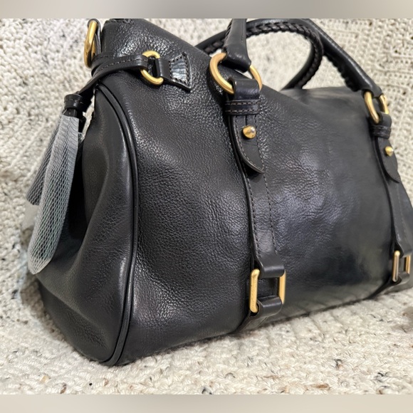 Dooney and Bourke Large Florentine Leather Satchel - Picture 5 of 11